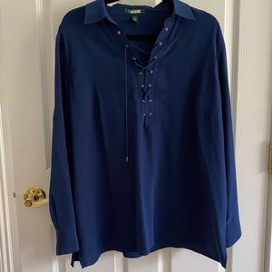 Lauren navy shirt